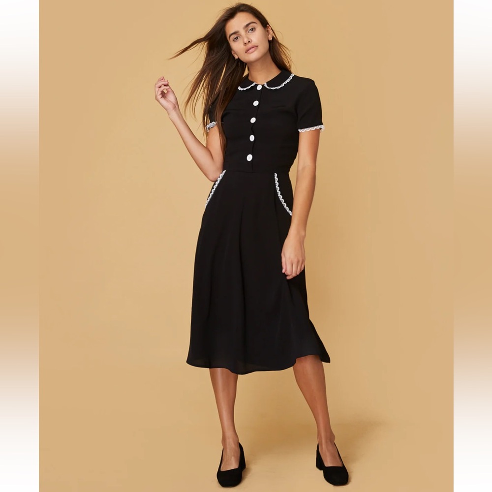 DAWN Limited Edition Christy Dawn Sebastian Dress - Black, medium